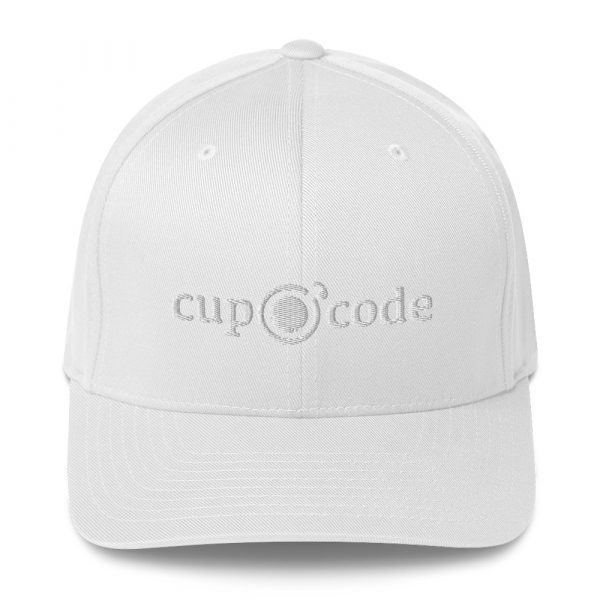 closed back structured cap white front 6333302c54af8