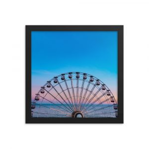 enhanced matte paper framed poster in black 12x12 transparent 644aa84bb9f21