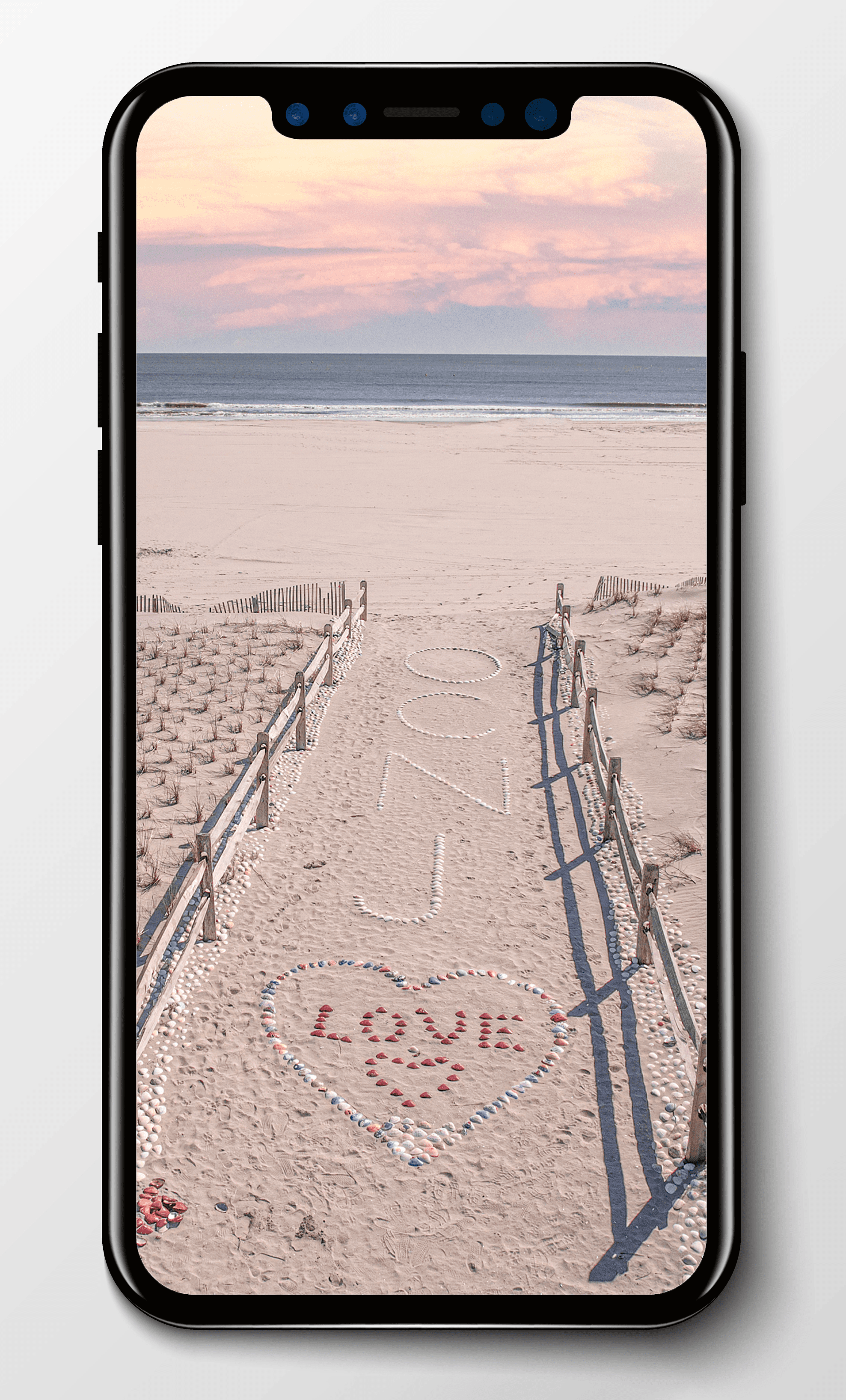 mockup North Street Beach Wallpaper